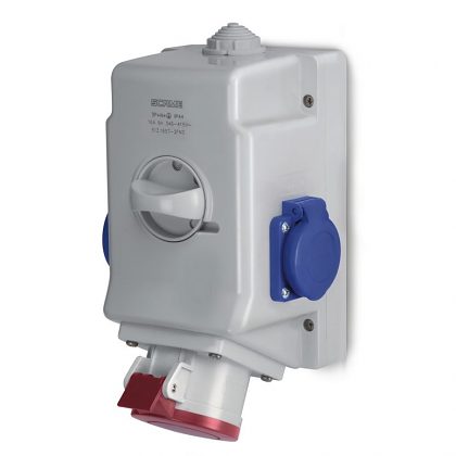 NÁSTENNÁ ZÁSUVKA 513.3257-2FFS