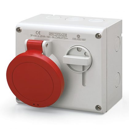 ZÁSUVKA S MECHANICKÝM BLOKOVAN 500.3286